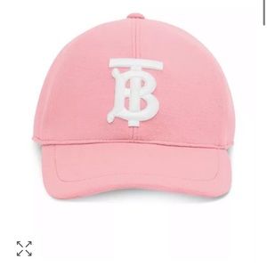 Burberry Monogram Motif Cotton Jersey Baseball Cap